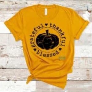 Thankfull and blessed tee